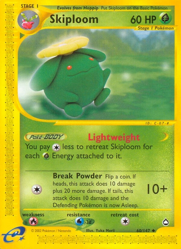 Image for Skiploom (060/147) (AQ) - Pokemon