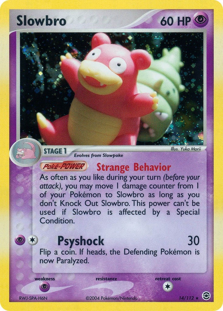 Image for Slowbro (14/112) (RG) - Pokemon