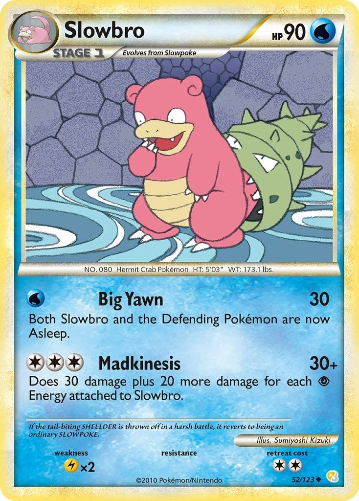 Image for Slowbro (52/123) (HS) - Pokemon
