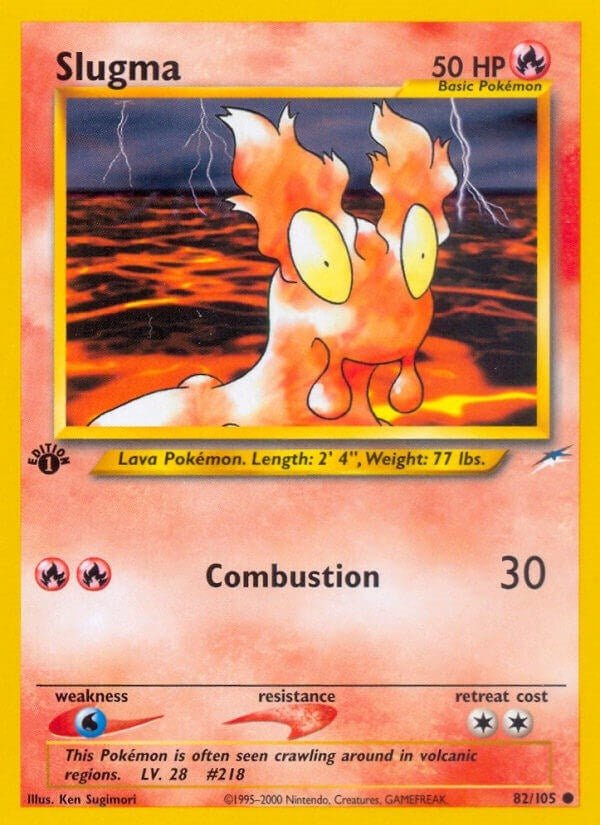Image for Slugma (082/105) (N4) - Pokemon