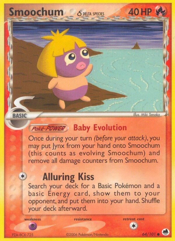 Image for Smoochum (Delta Species) (64/101) (DF) - Pokemon