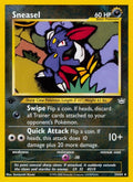 Image for Sneasel (24/64) (N3) - Pokemon