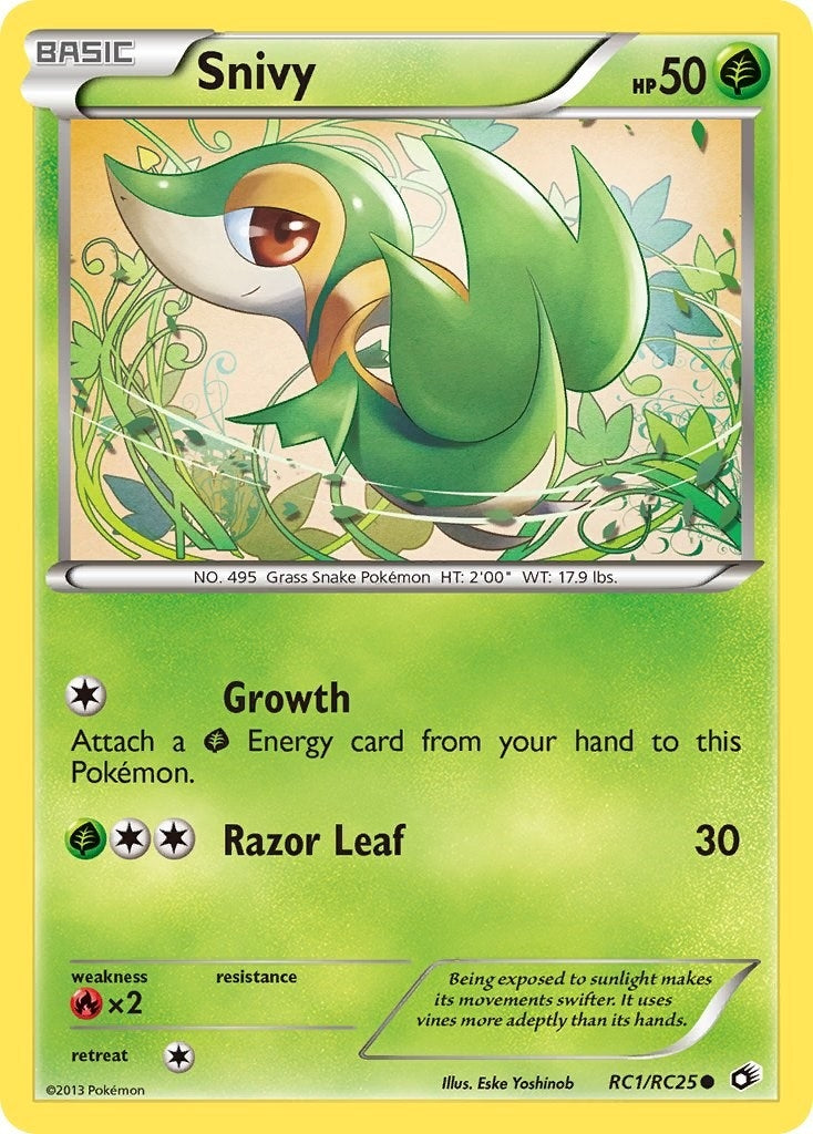 Image for Snivy (RC1/RC25) (LTR) - Pokemon