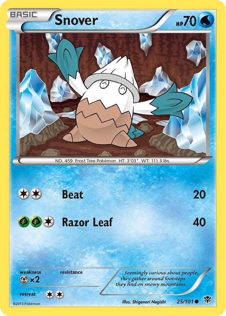 Image for Snover (25/101) (PLB) - Pokemon