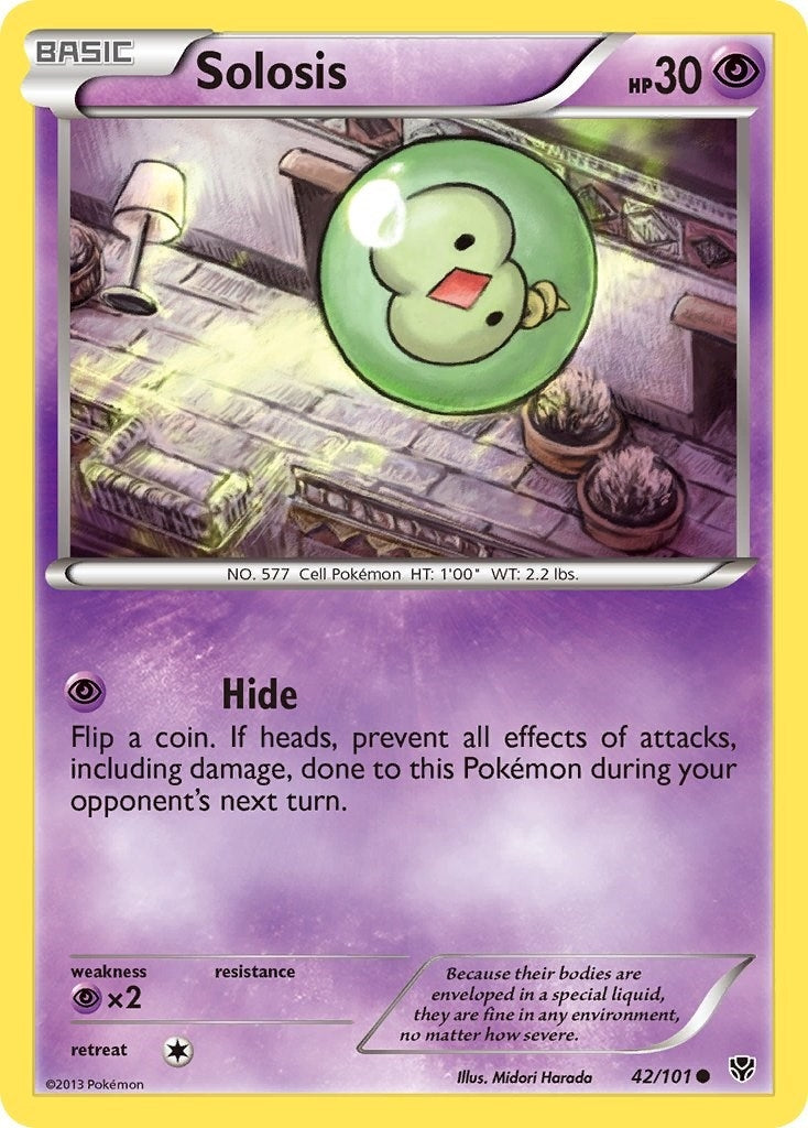 Image for Solosis (42/101) (PLB) - Pokemon