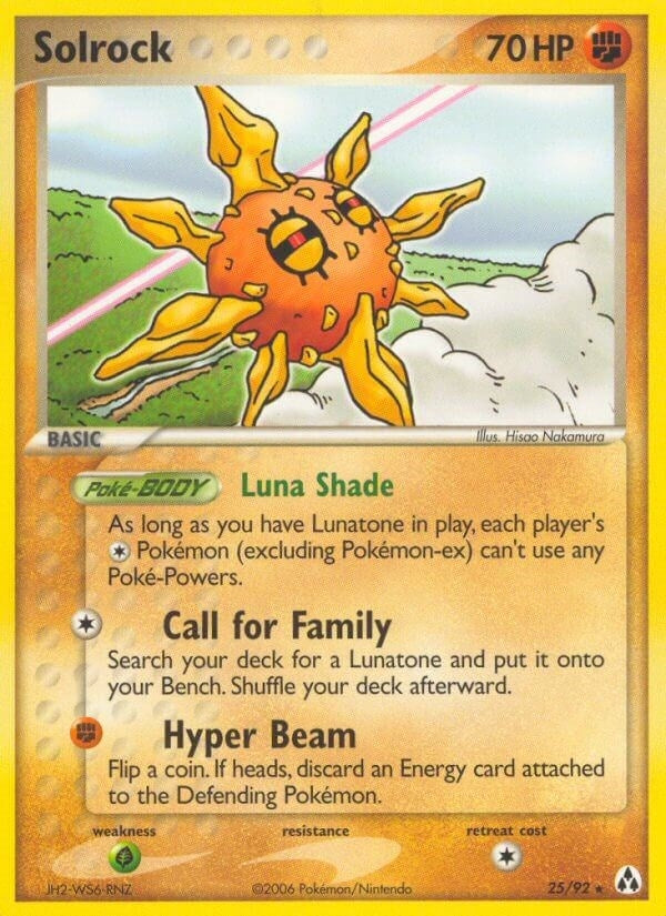 Image for Solrock (25/92) (LM) - Pokemon