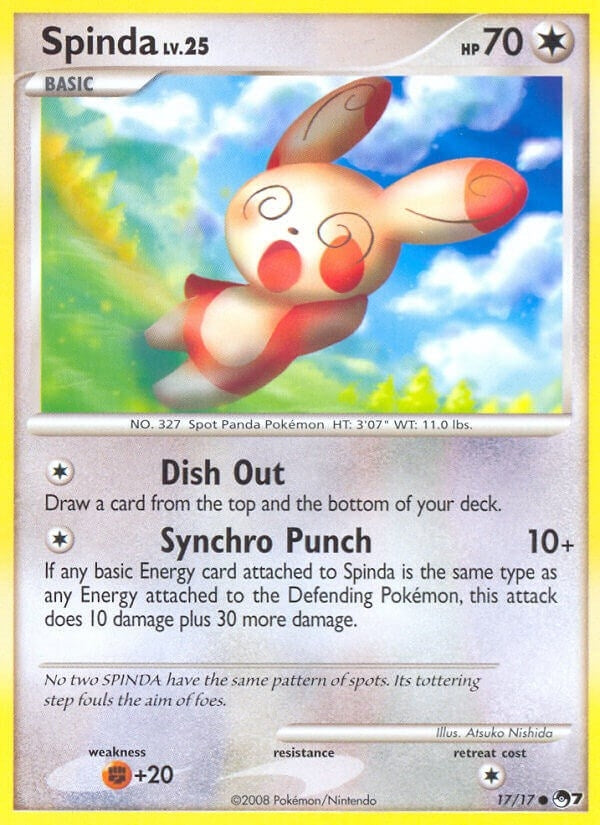 Image for Spinda (017/017) (POP) - Pokemon