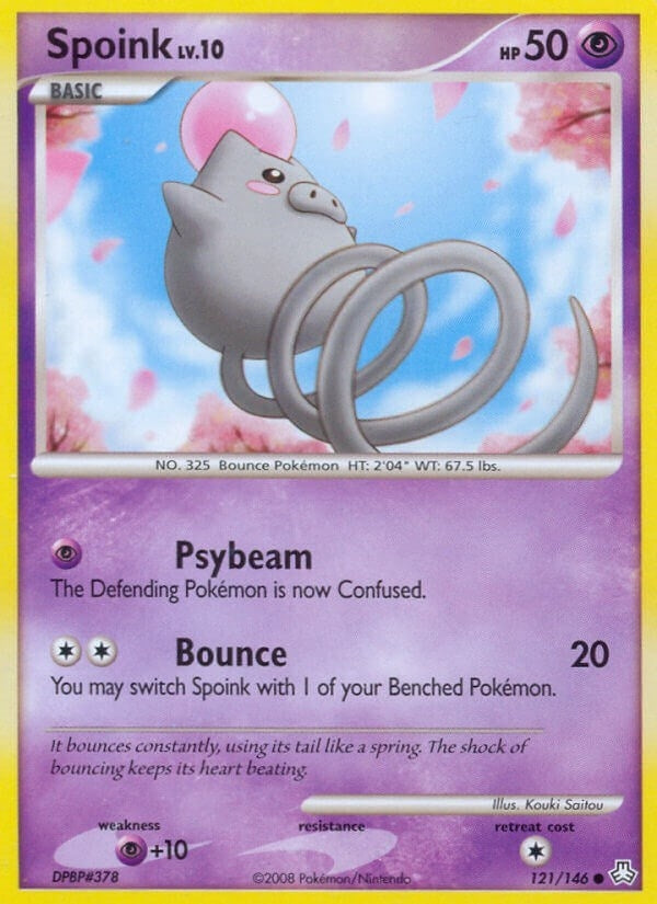 Image for Spoink (121/146) (LA) - Pokemon