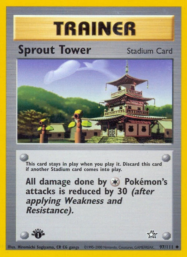 Image for Sprout Tower (097/111) (N1) - Pokemon