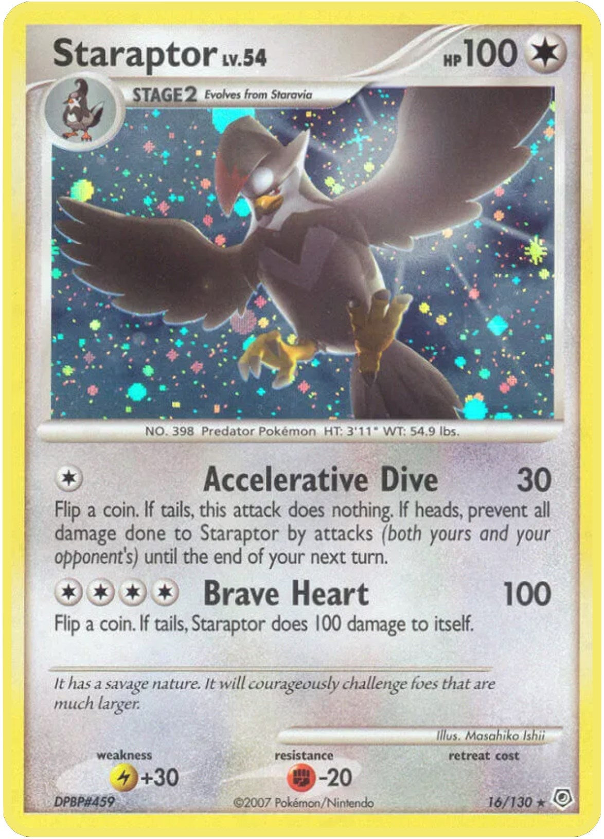 Image for Staraptor (16/130) (DP) - Pokemon