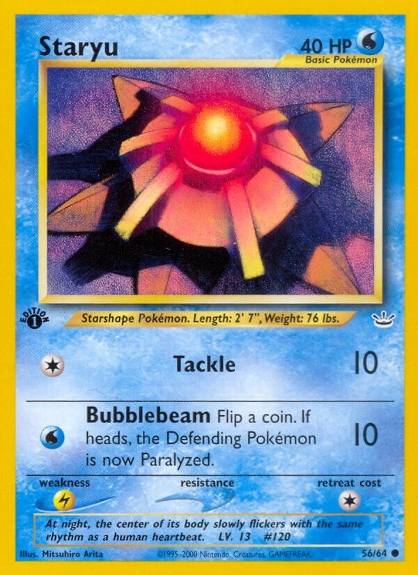 Image for Staryu (56/64) (N3) - Pokemon