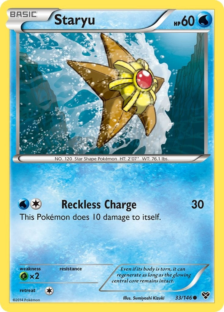 Image for Staryu (33/146) (XY) - Pokemon