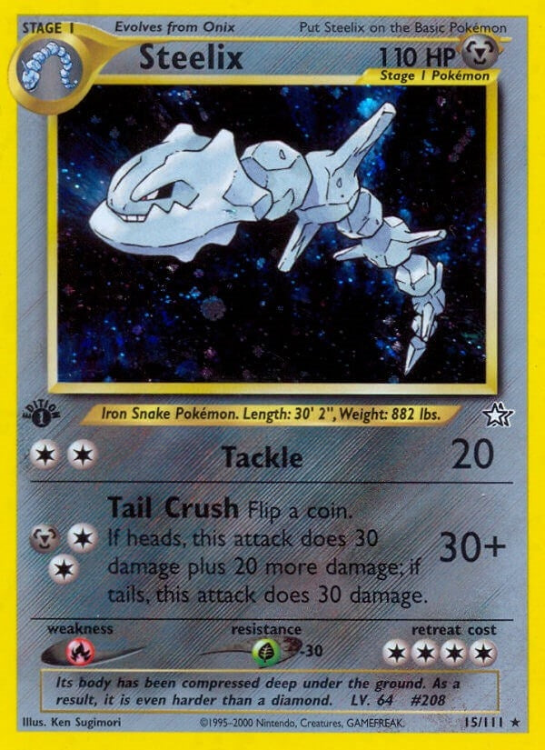 Image for Steelix (015/111) (N1) - Pokemon
