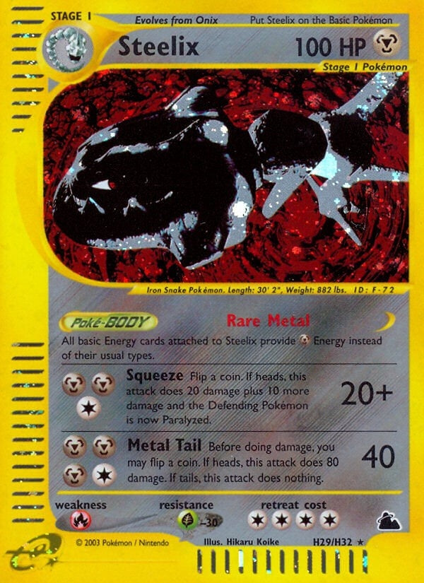 Image for Steelix (H29) (H29/H32) (SK) - Pokemon