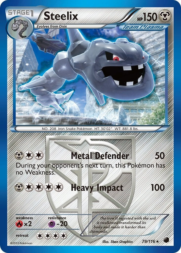 Image for Steelix (Team Plasma) (79/116) (PLF) - Pokemon