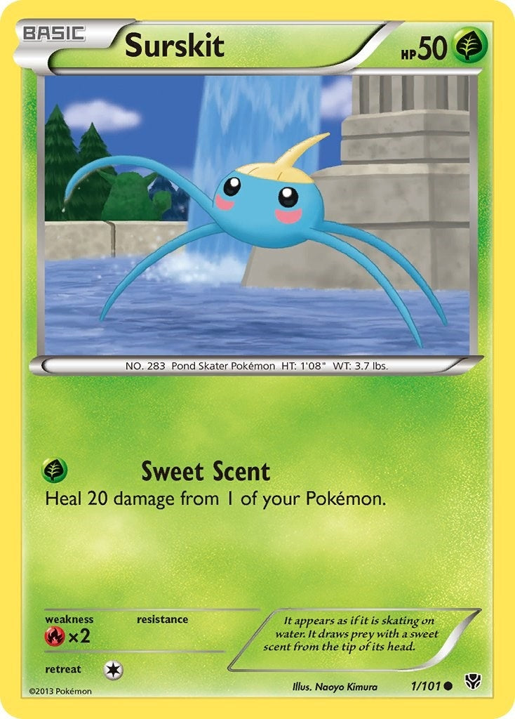 Image for Surskit (1/101) (PLB) - Pokemon