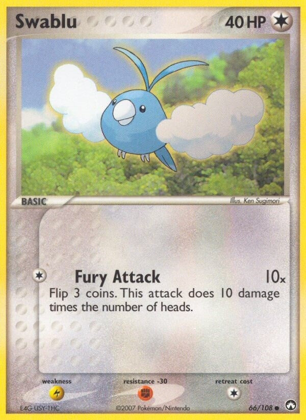 Image for Swablu (66/108) (PK) - Pokemon
