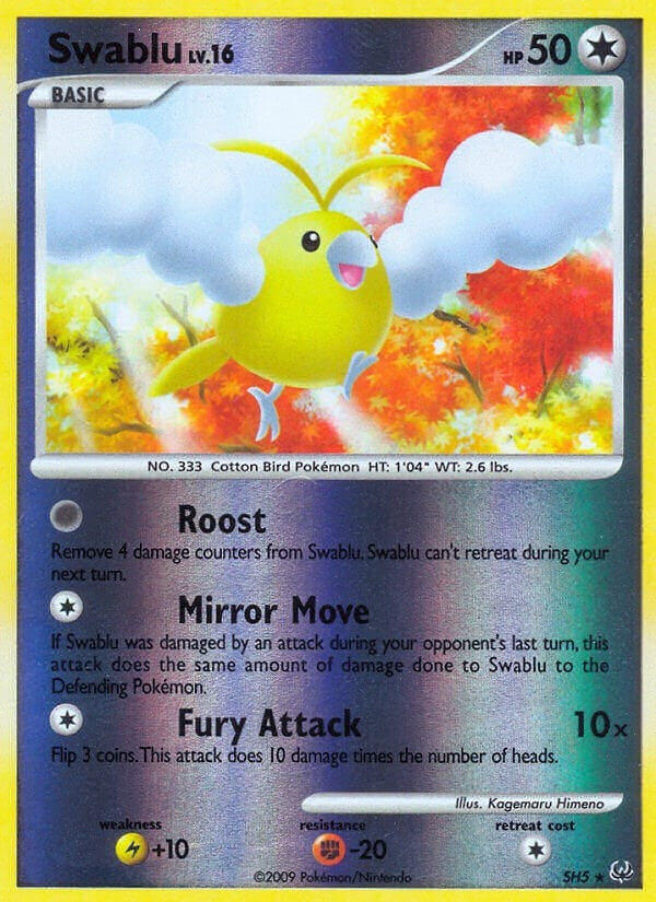 Image for Swablu (Shiny) (SH5) (PL) - Pokemon