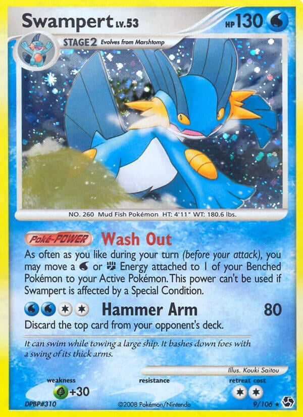 Image for Swampert (9/106) (GE) - Pokemon