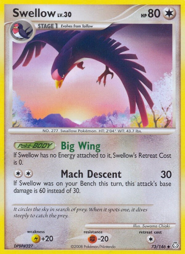 Image for Swellow (73/146) (LA) - Pokemon