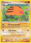 Image for Swinub (77/100) (SF) - Pokemon