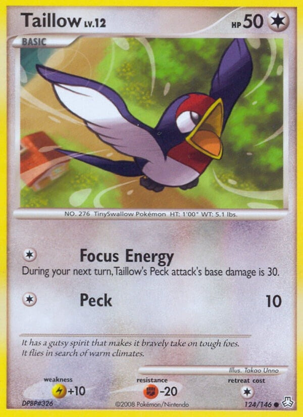 Image for Taillow (124/146) (LA) - Pokemon
