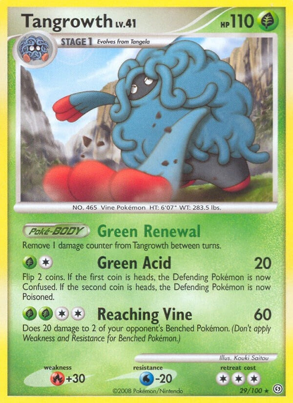 Image for Tangrowth (29/100) (SF) - Pokemon