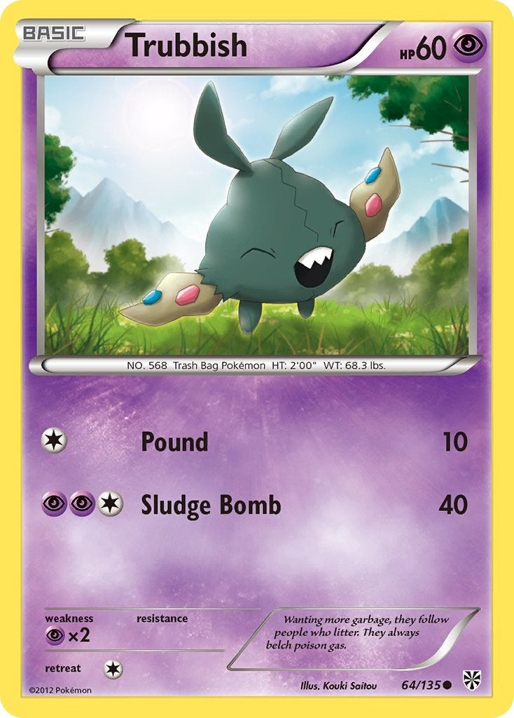 Image for Trubbish (64) (64/135) (PLS) - Pokemon