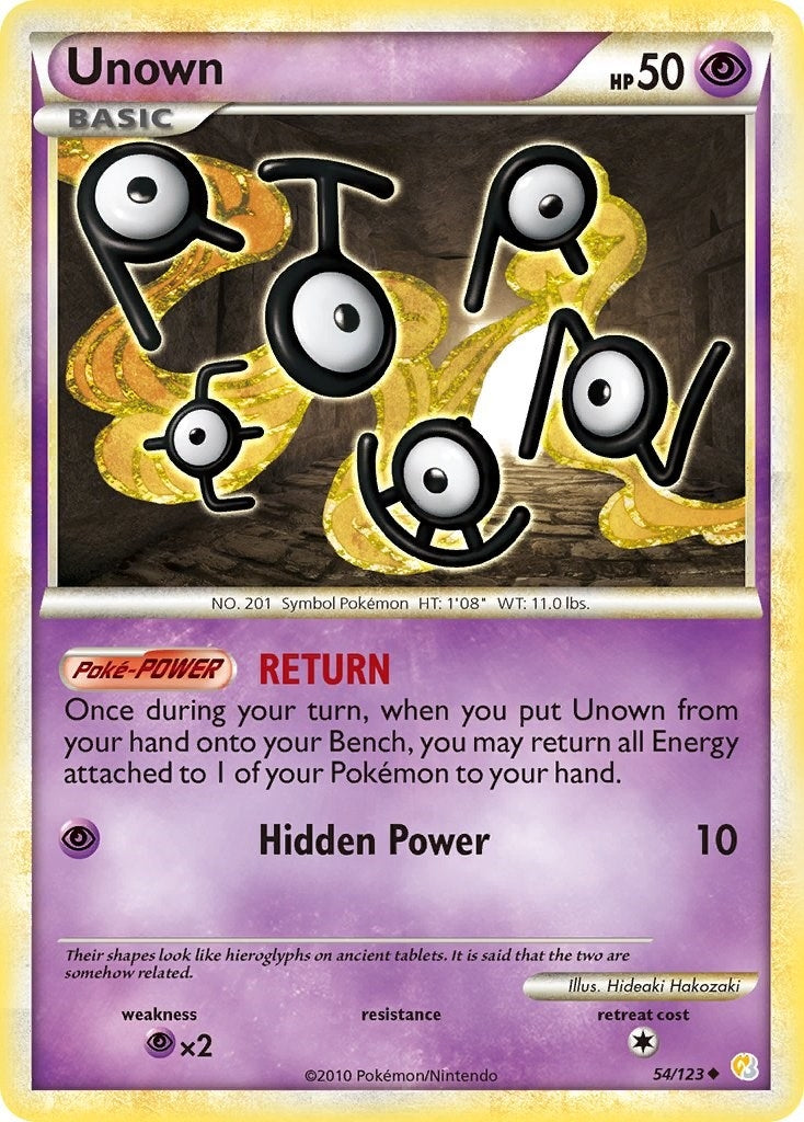 Image for Unown (54) (54/123) (HS) - Pokemon