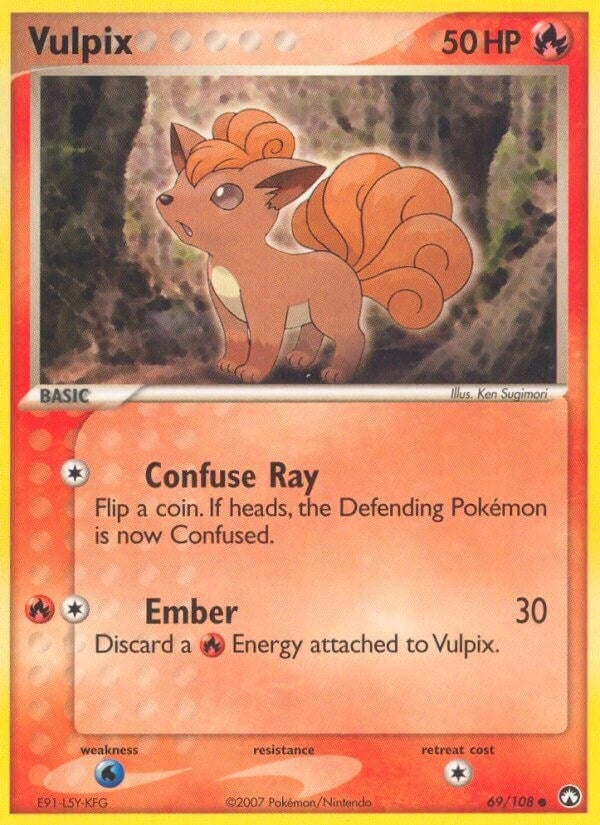 Image for Vulpix (69/108) (PK) - Pokemon