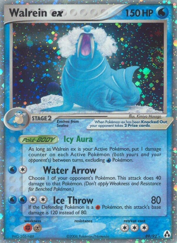 Image for Walrein ex (89/92) (LM) - Pokemon