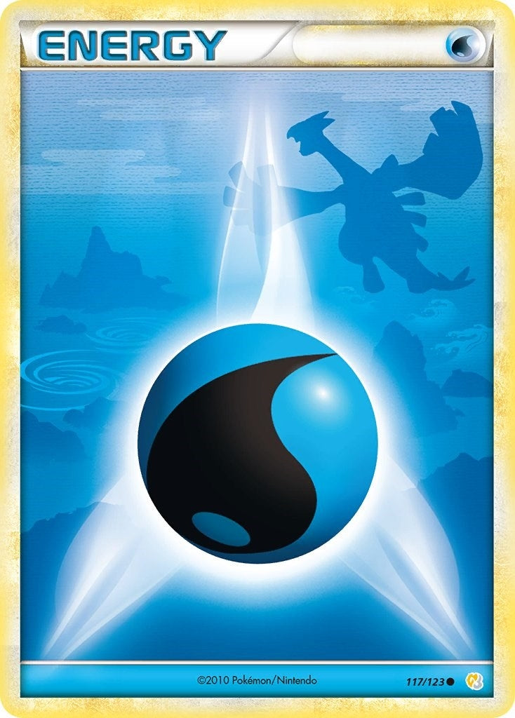 Image for Water Energy (117/123) (HS) - Pokemon