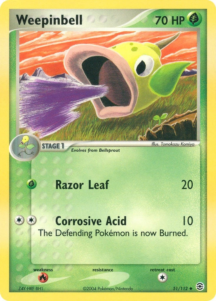 Image for Weepinbell (51/112) (RG) - Pokemon