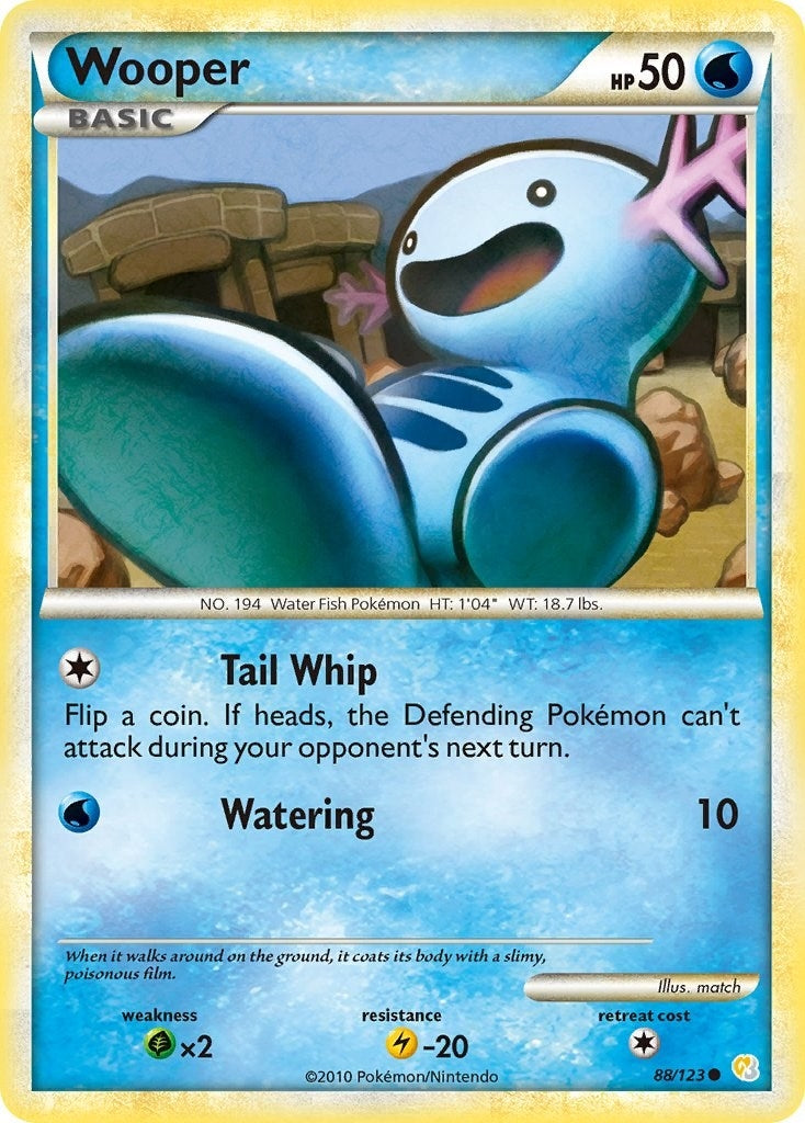 Image for Wooper (88/123) (HS) - Pokemon