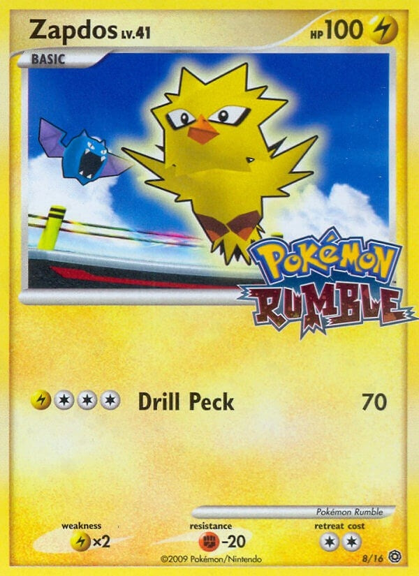 Image for Zapdos (8) (RUM) - Pokemon