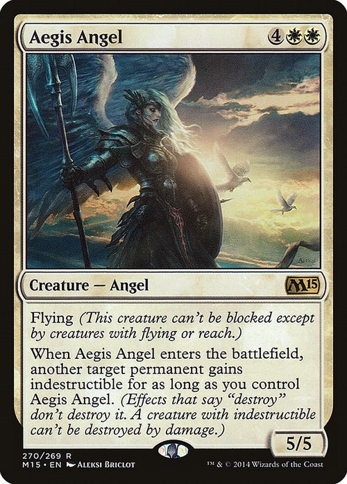 Image for Aegis Angel (270) (Magic 2015 (M15)) - Magic: The Gathering