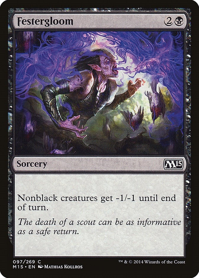 Image for Festergloom (97) (Magic 2015 (M15)) - Magic: The Gathering