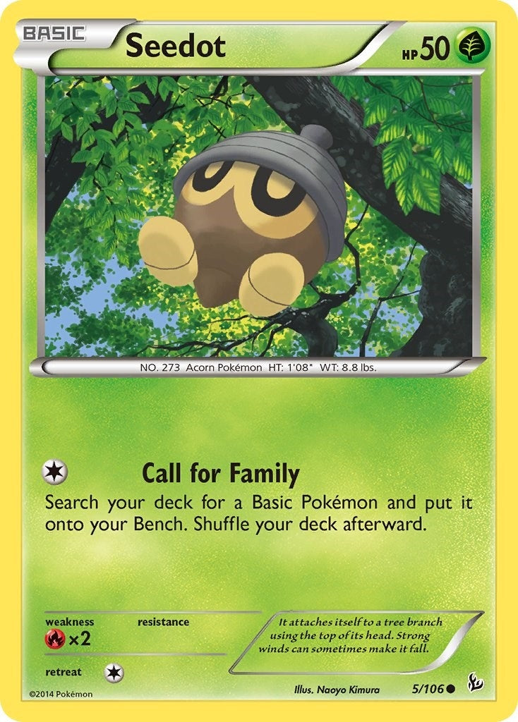 Image for Seedot (5/106) (FLF) - Pokemon