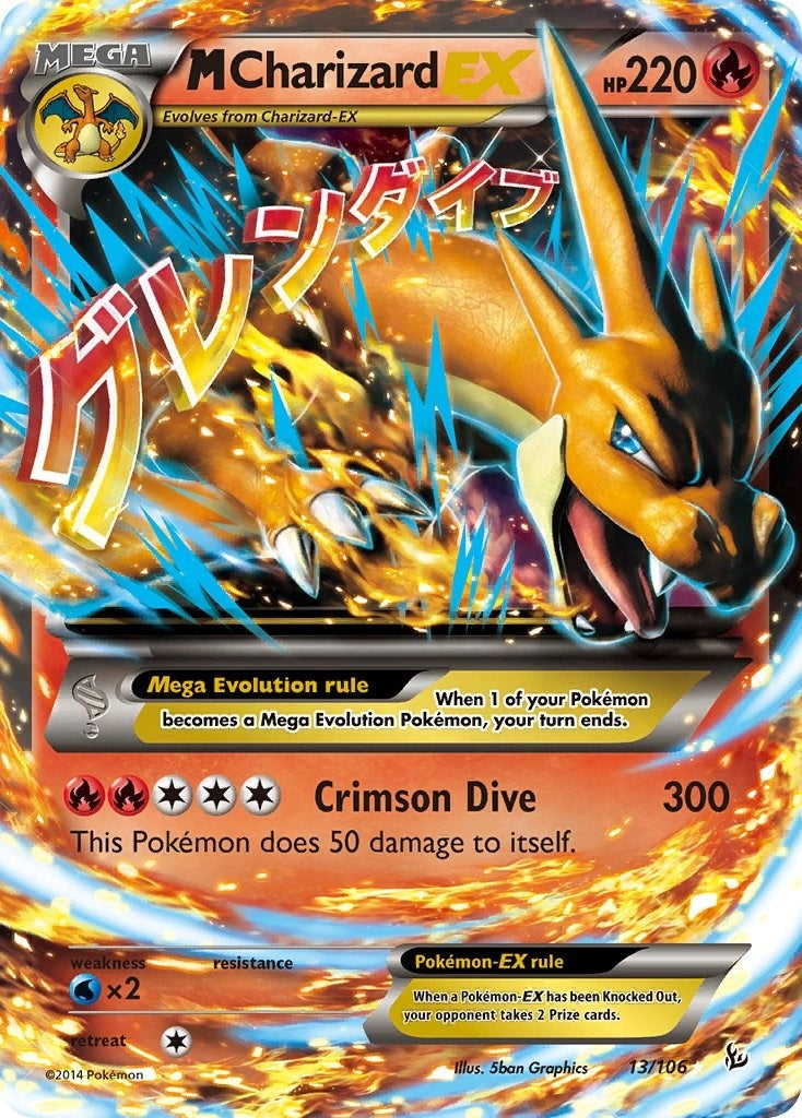 Image for M Charizard EX (Y) (13/106) (FLF) - Pokemon