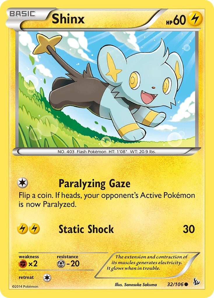 Image for Shinx (32/106) (FLF) - Pokemon