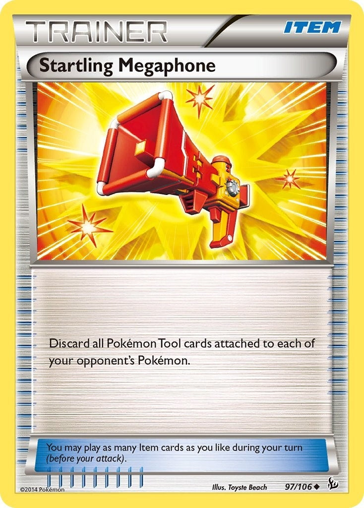 Image for Startling Megaphone (97/106) (FLF) - Pokemon