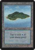 Image for Island (B) (Alpha Edition) - Magic: The Gathering