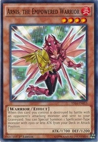 Image for Arnis, the Empowered Warrior (YS14-EN013) (YS14) - YuGiOh