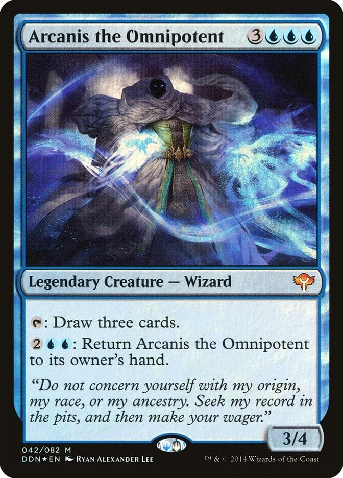 Image for Arcanis the Omnipotent (42) (Speed vs. Cunning) - Magic: The Gathering