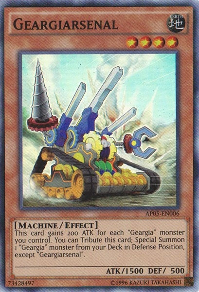 Image for Geargiarsenal (AP05-EN006) (AP05) - YuGiOh