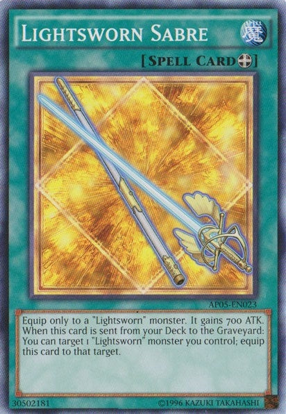 Image for Lightsworn Sabre (AP05-EN023) (AP05) - YuGiOh