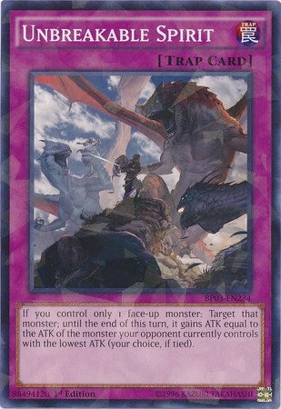 Image for Unbreakable Spirit (Shatterfoil) (BP03-EN234) (BP03) - YuGiOh
