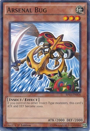 Image for Arsenal Bug (Shatterfoil) (BP03-EN004) (BP03) - YuGiOh