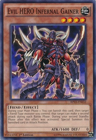 Image for Evil HERO Infernal Gainer (BP03-EN032) (BP03) - YuGiOh