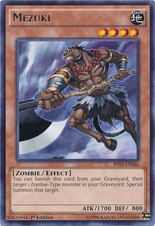Image for Mezuki (BP03-EN046) (BP03) - YuGiOh
